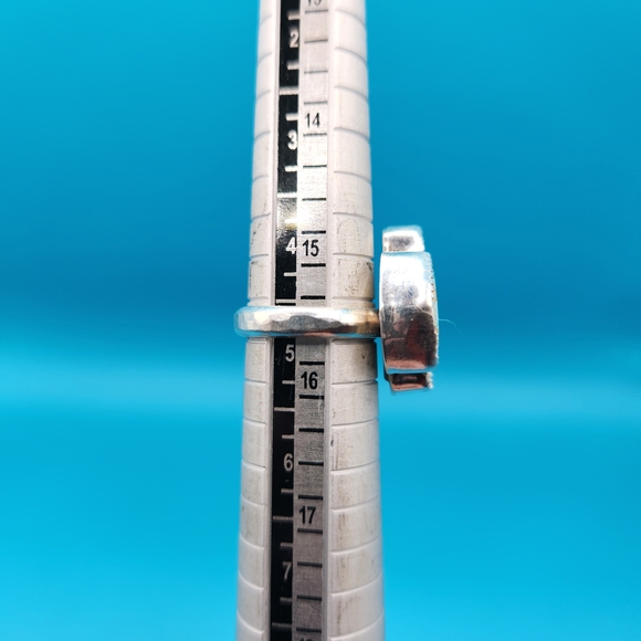 Dry Creek Turquoise Double Stone Ring - Picture 3 of 5